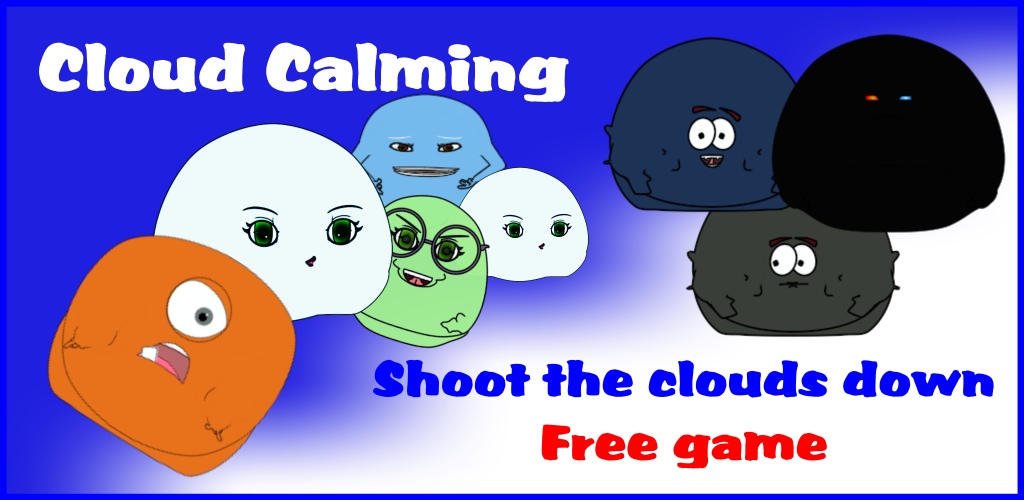 Cloud Calming 2D promo banner